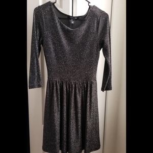 Forever21 Black Sequin Sparkly Dress
